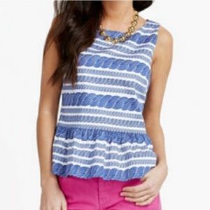 Vineyard Vines peplum top